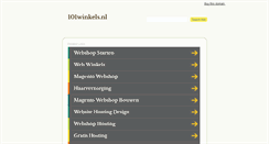 Desktop Screenshot of 101winkels.nl
